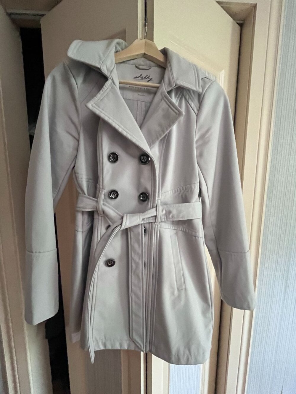 Sebby water-resistant trench coat – women’s small